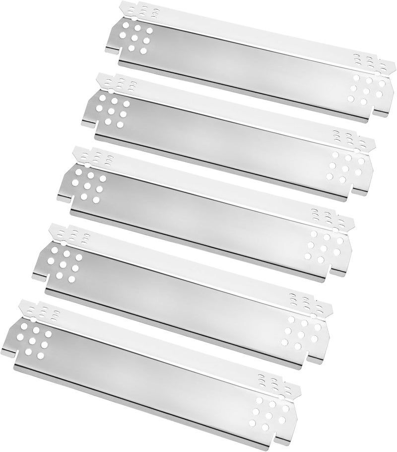 Barbqtime Grill Heat Plates Replacement Parts for Nexgrill, Stainless Steel Heat Tents for Home Depot Nexgrill 5 Burner Gas Grill, 14.6" Flame Cover Replacement Parts for Nexgrill 720-0888 - Image 1